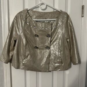 Arden B leather jacket-L